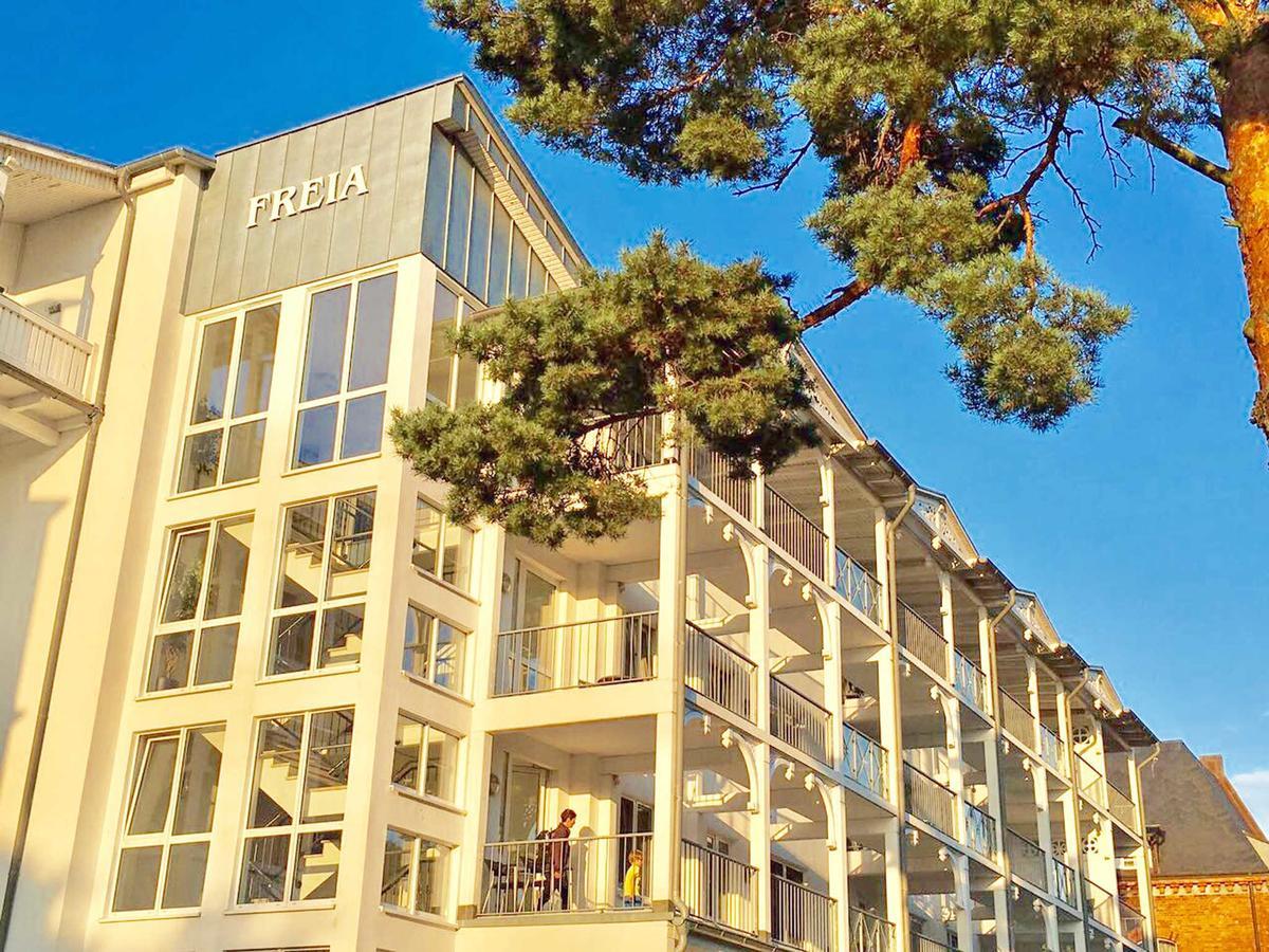 Villa Freia In Binz - Wg 11 Mit Meerblick Und Balkon Exterior foto